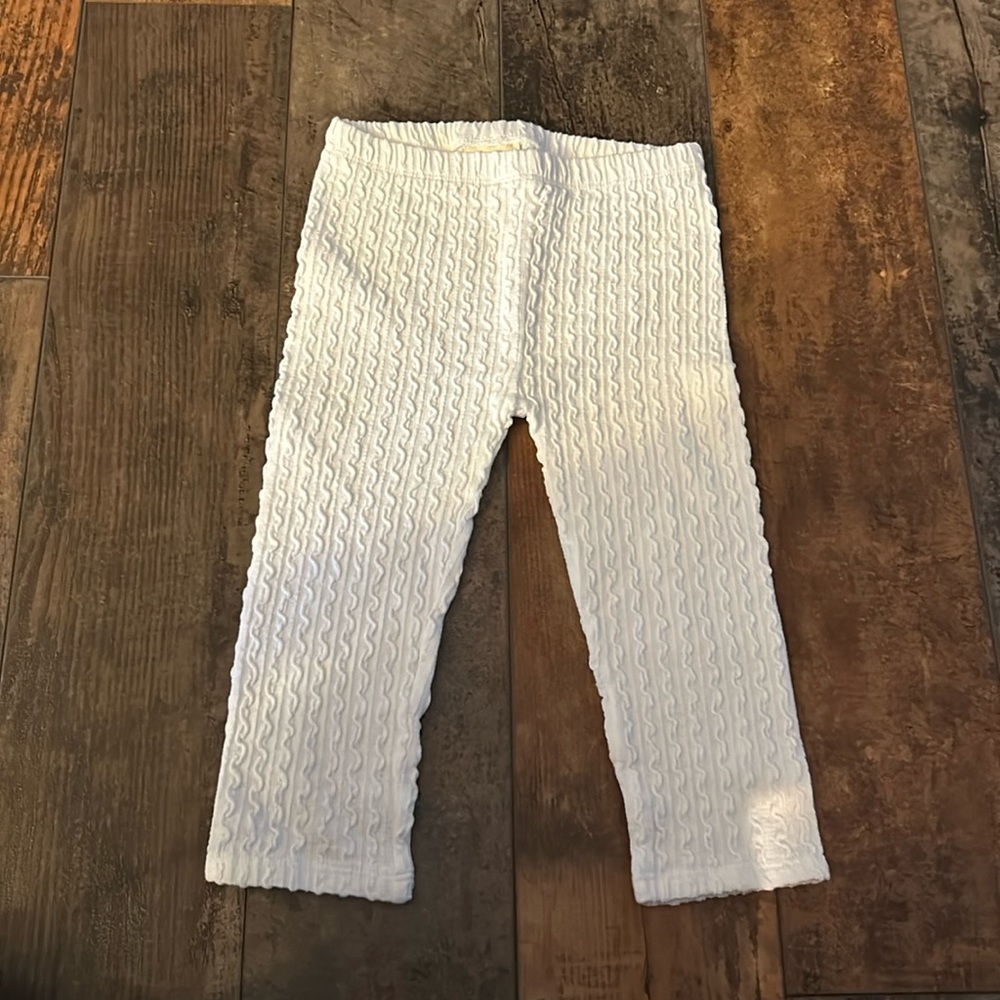 First Impressions White Toddler Pants